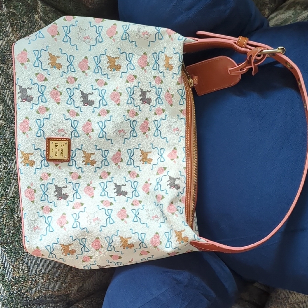 Dooney & Bourke Cream and Brown Women's Bag